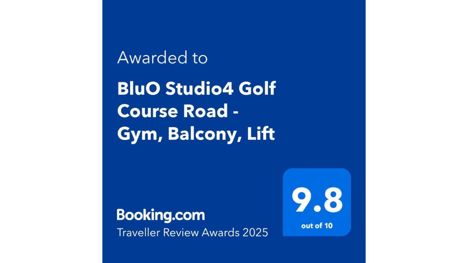 Bluo Studio4 Golf Course Road - Gym, Balcony, Lift Gurgaon Exterior foto